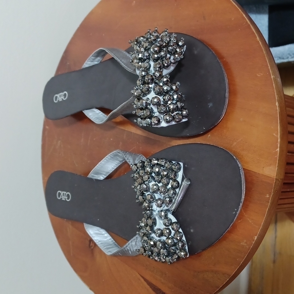 Cato Silver Sandals size 9